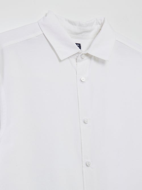 Camisa recta - colección fácil de poner - Kiabi