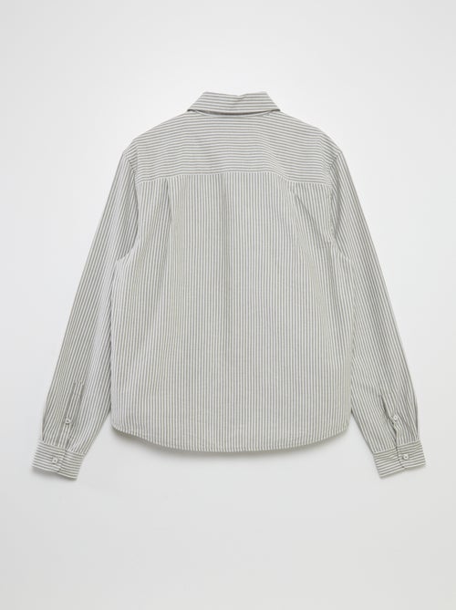 Camisa recta - colección fácil de poner - Kiabi