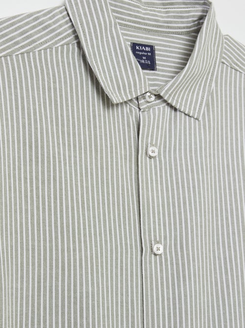Camisa recta - colección fácil de poner - Kiabi