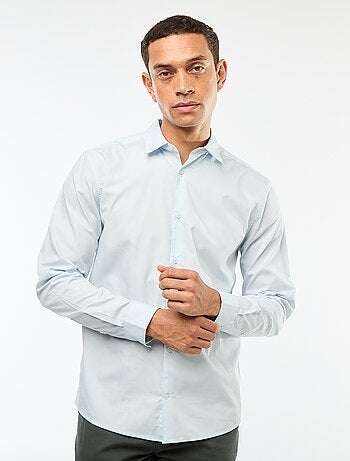 Camisa recta blanca