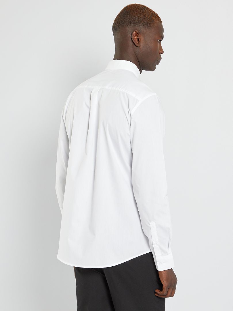 Camisa recta blanca - blanco - 9.00€
