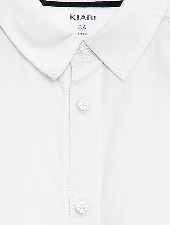 Camisa recta con abertura y puños imantados - So Easy