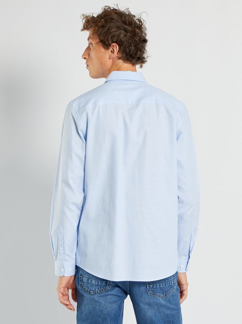 Camisa recta lisa - Kiabi