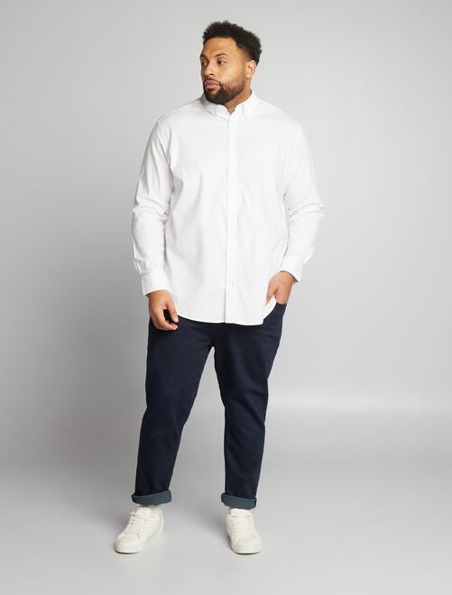 Kiabi camisa cheap blanca hombre