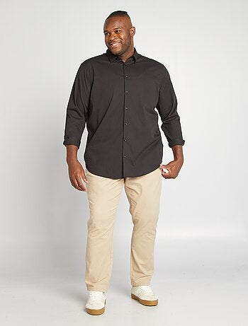 Camisa recta y elástica