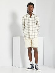 Pantalon cuadros hombre con descuentos | Kiabi