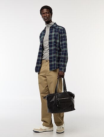 Camisa regular de cuadros