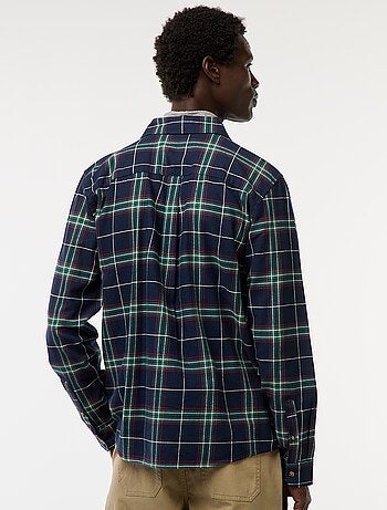 Camisa regular de cuadros