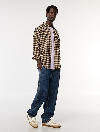 Camisa regular de cuadros