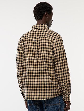Camisa regular de cuadros