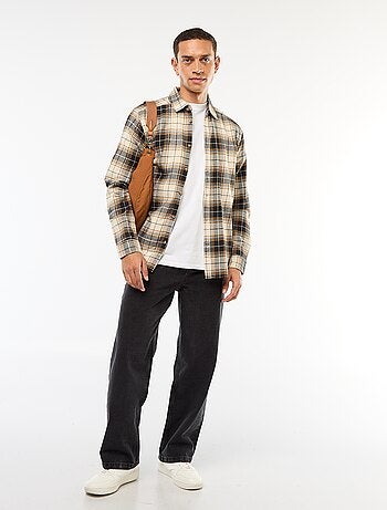 Camisa regular de cuadros