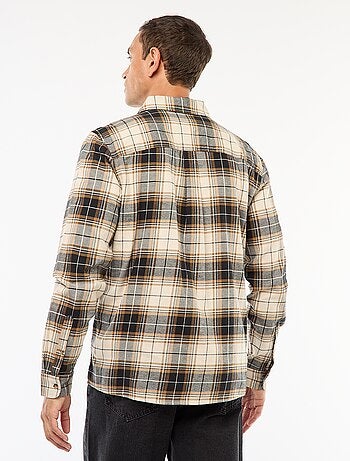 Camisa regular de cuadros