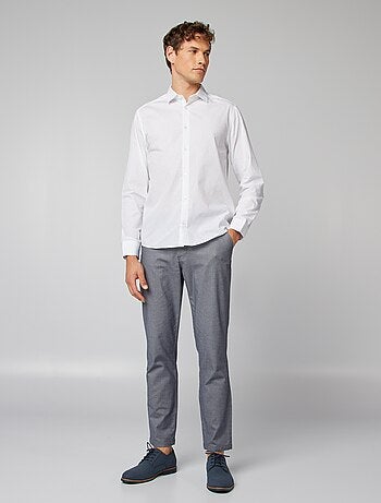Camisa regular de lunares