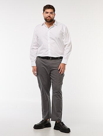 Camisa regular fit / corte recto con estampado