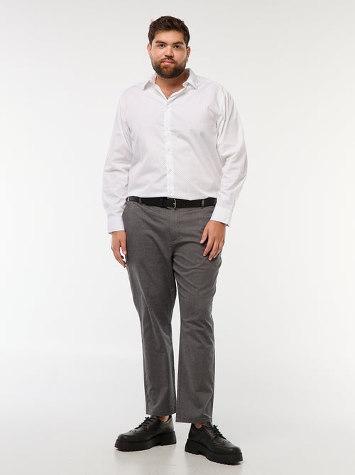 Camisa regular fit / corte recto con estampado - Kiabi