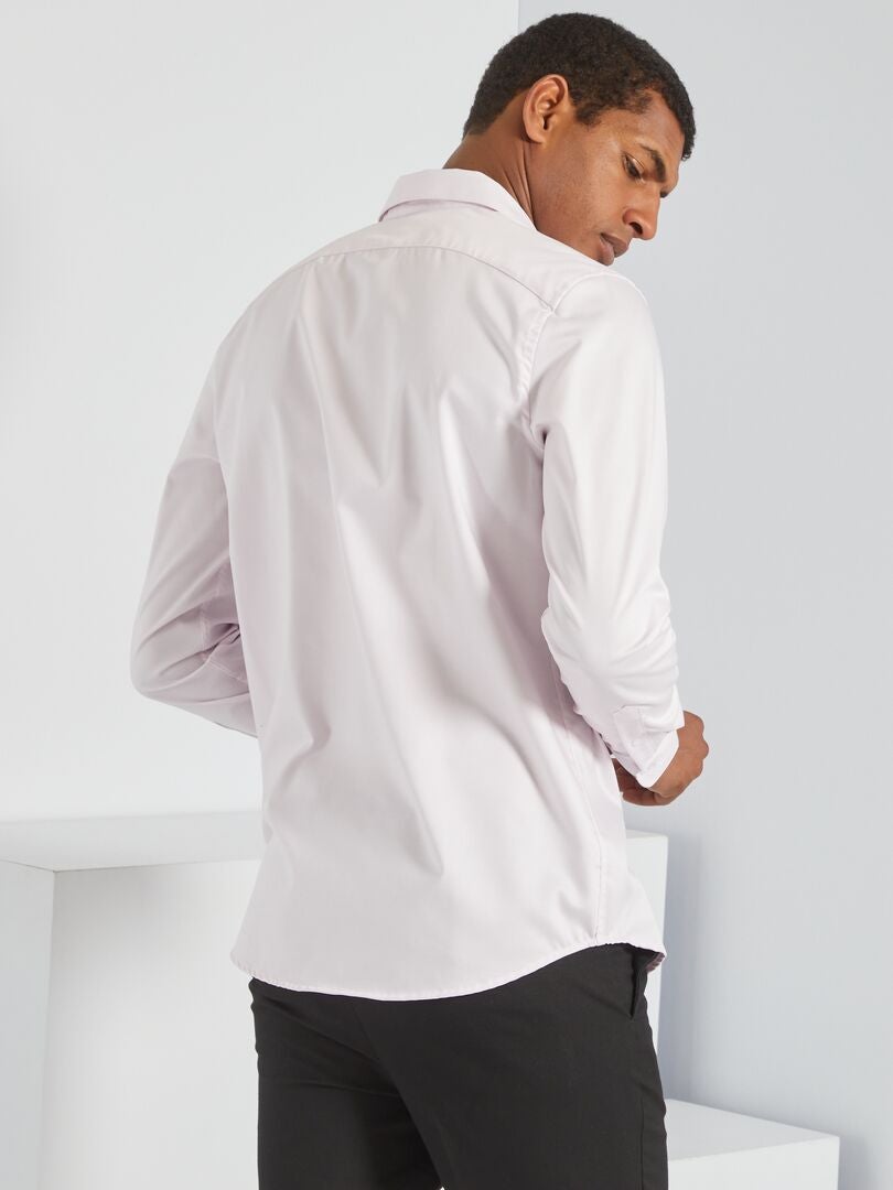 Camisa regular 'sin plancha' ROSA - Kiabi