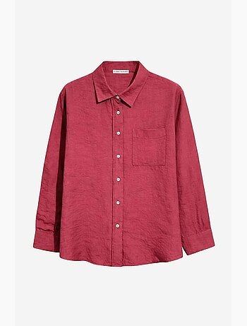 Camisa relajada con botones y bolsillo mixray