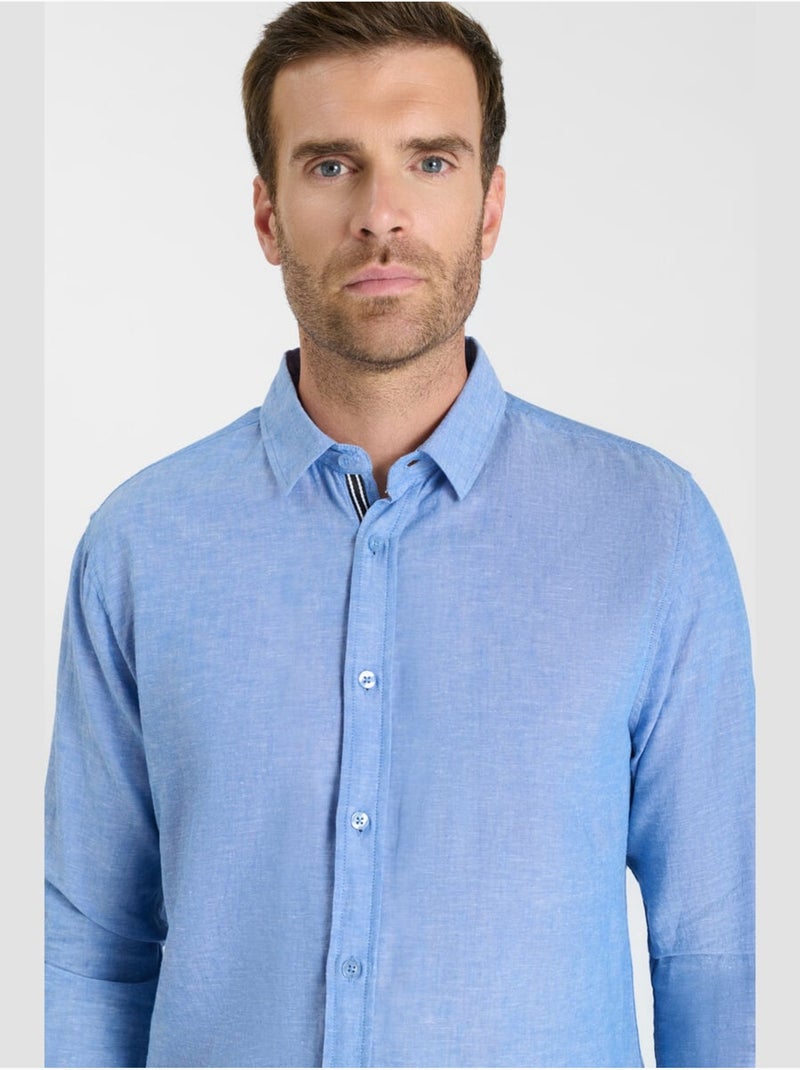Camisa RODAS Azul - Kiabi