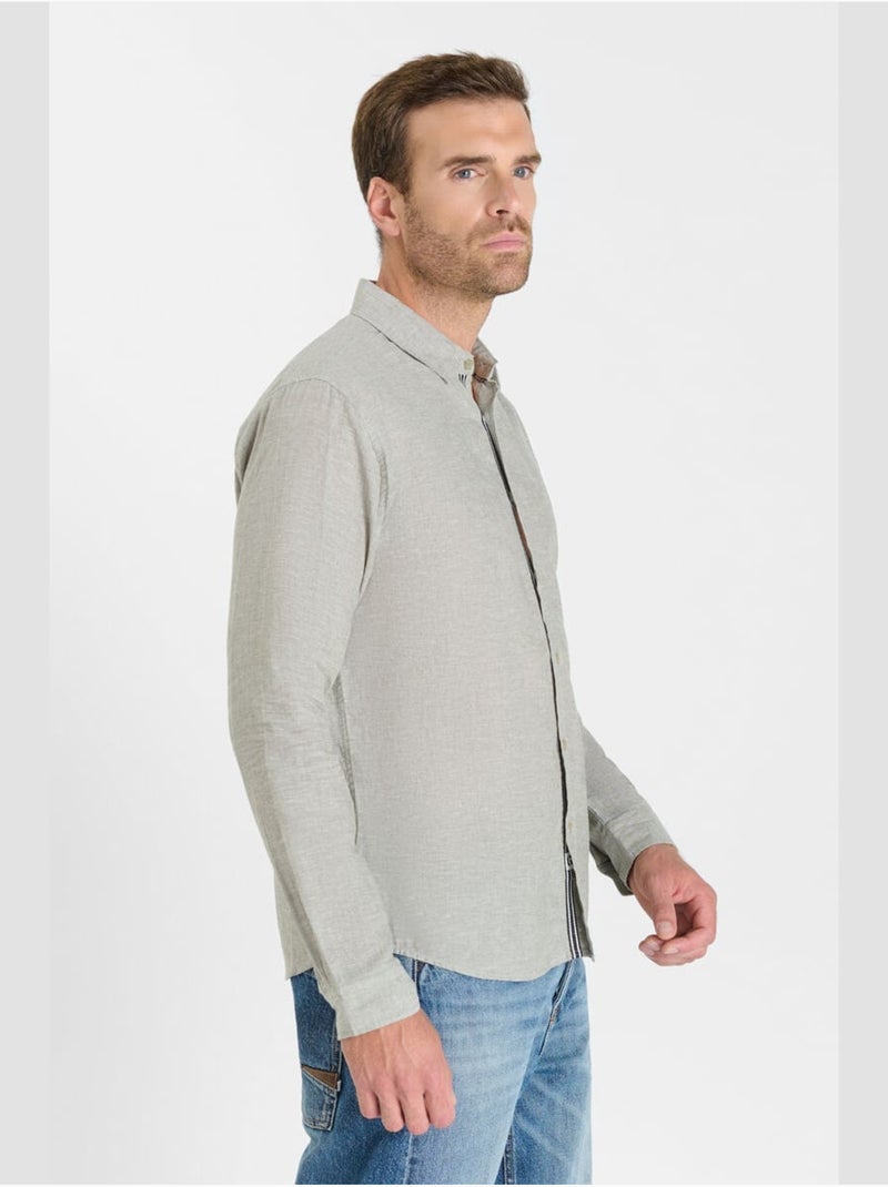 Camisa RODAS Caqui - Kiabi