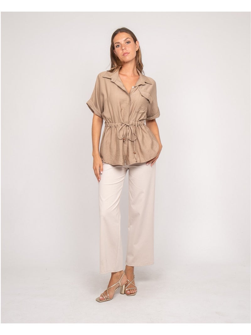Camisa sahariana ORWIN Beige - Kiabi