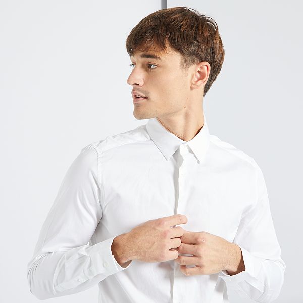 camisa satinada