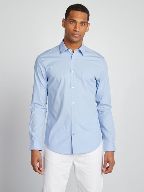 Camisa slim con estampado - Kiabi