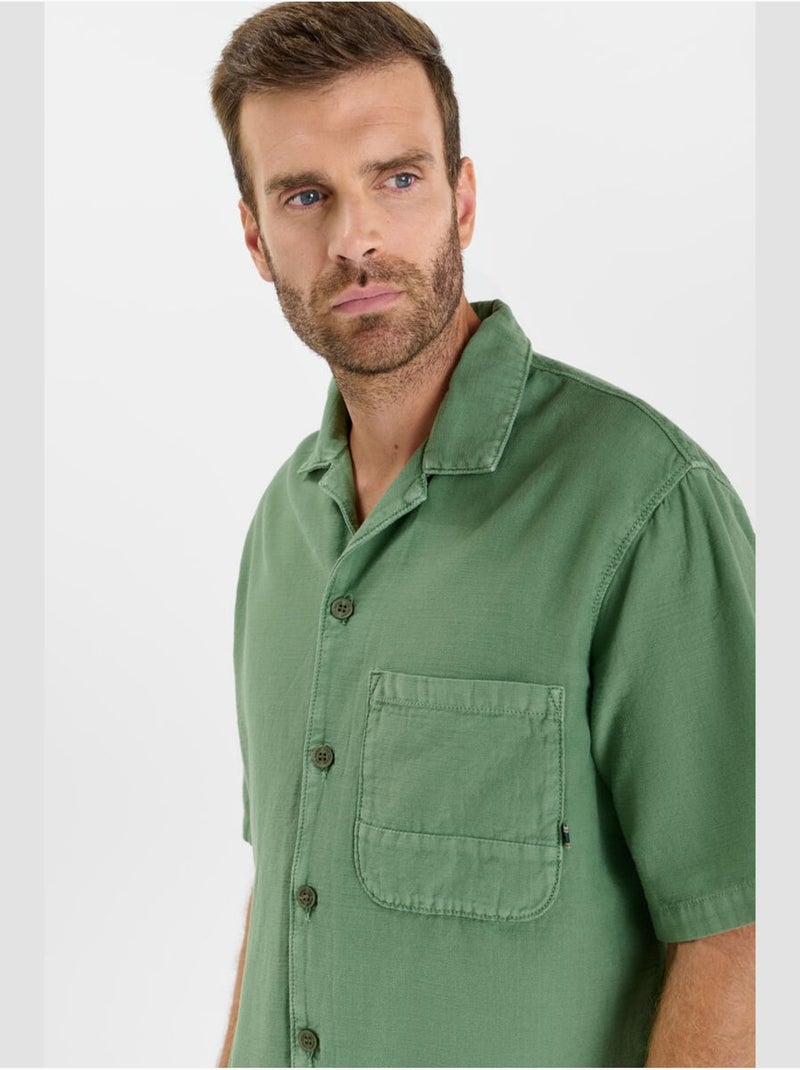 Camisa SULO Caqui - Kiabi