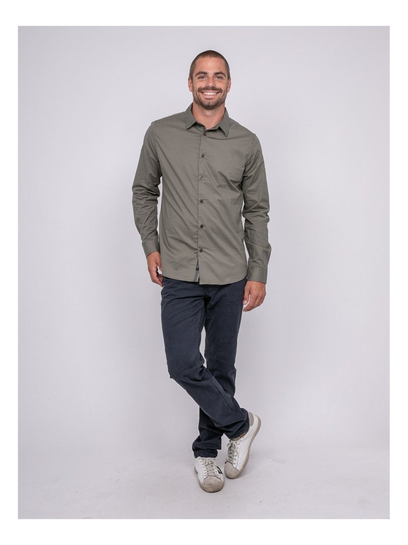 Camisa TALUDO Caqui - Kiabi