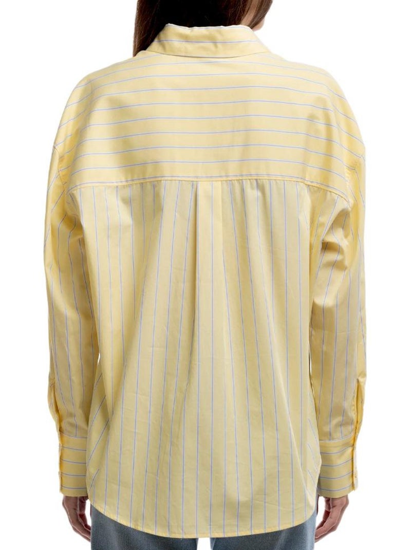 Camisa Teddy Smith para Mujer Amarillo - Kiabi