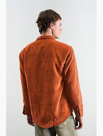 Camisa texturizada extragrande con botones giesto