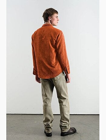 Camisa texturizada extragrande con botones giesto