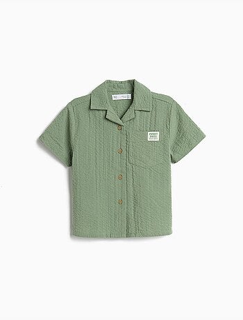 Camisa texturizada, mo fashion