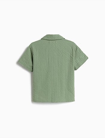Camisa texturizada, mo fashion