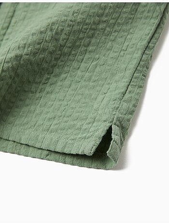 Camisa texturizada, mo fashion