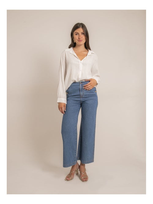 Camisa texturizada OBADE - Kiabi
