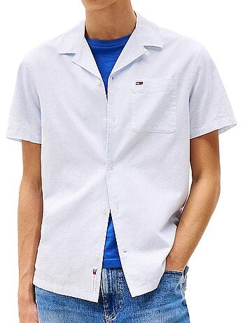 Camisa de Lino Tommy Hilfiger para Hombre - Estilo
