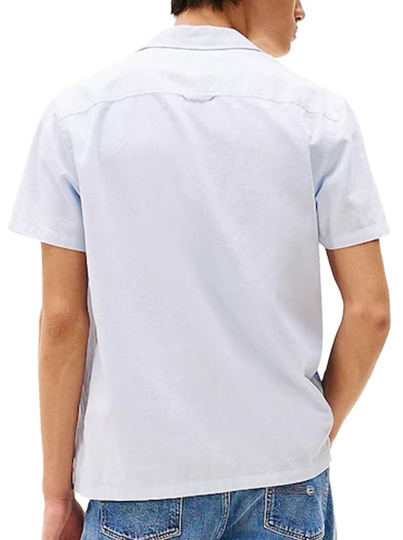 Camisa Tommy Hilfiger de Lino para Hombre Azul - Kiabi