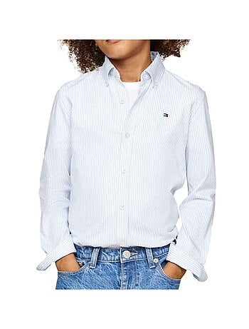 Camisa Tommy Hilfiger de niño con estampado