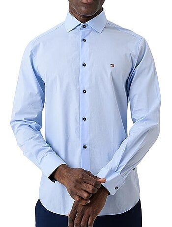 Camisa tommy hilfiger poplines para hombre