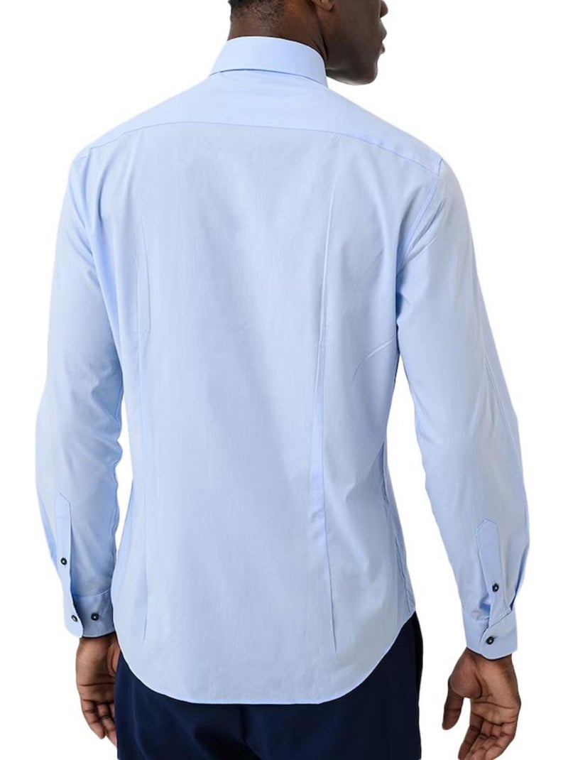 Camisa tommy hilfiger poplines para hombre Azul - Kiabi