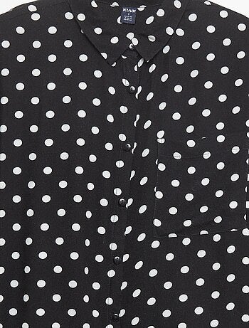 Camisa vaporosa con estampado - So Easy