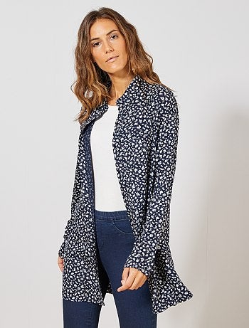 Camisa vaporosa flores - Kiabi