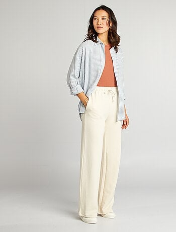 Camisa vaporosa oversize