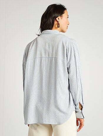 Camisa vaporosa oversize