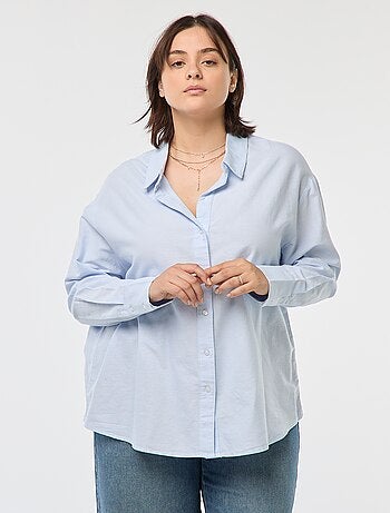 Camisa vaporosa oxford