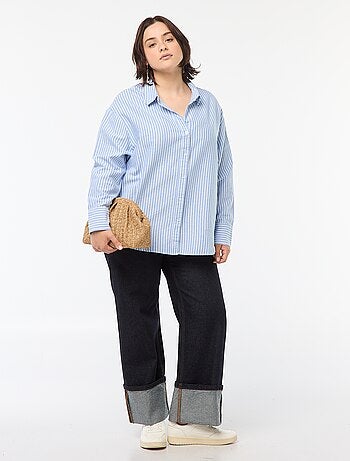 Camisa vaporosa oxford