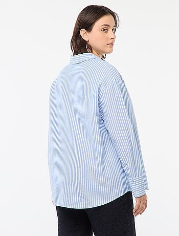 Camisa vaporosa oxford