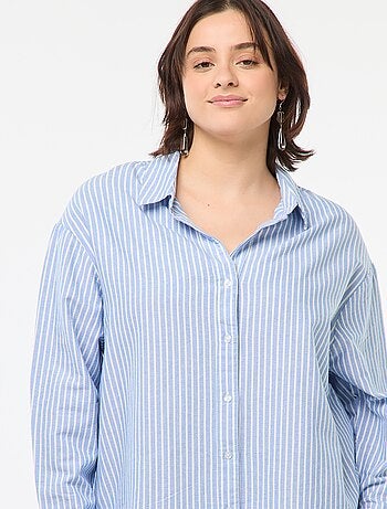 Camisa vaporosa oxford