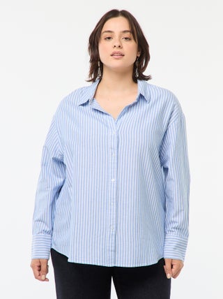 Camisa vaporosa oxford