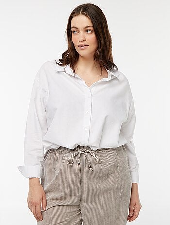 Camisa vaporosa oxford
